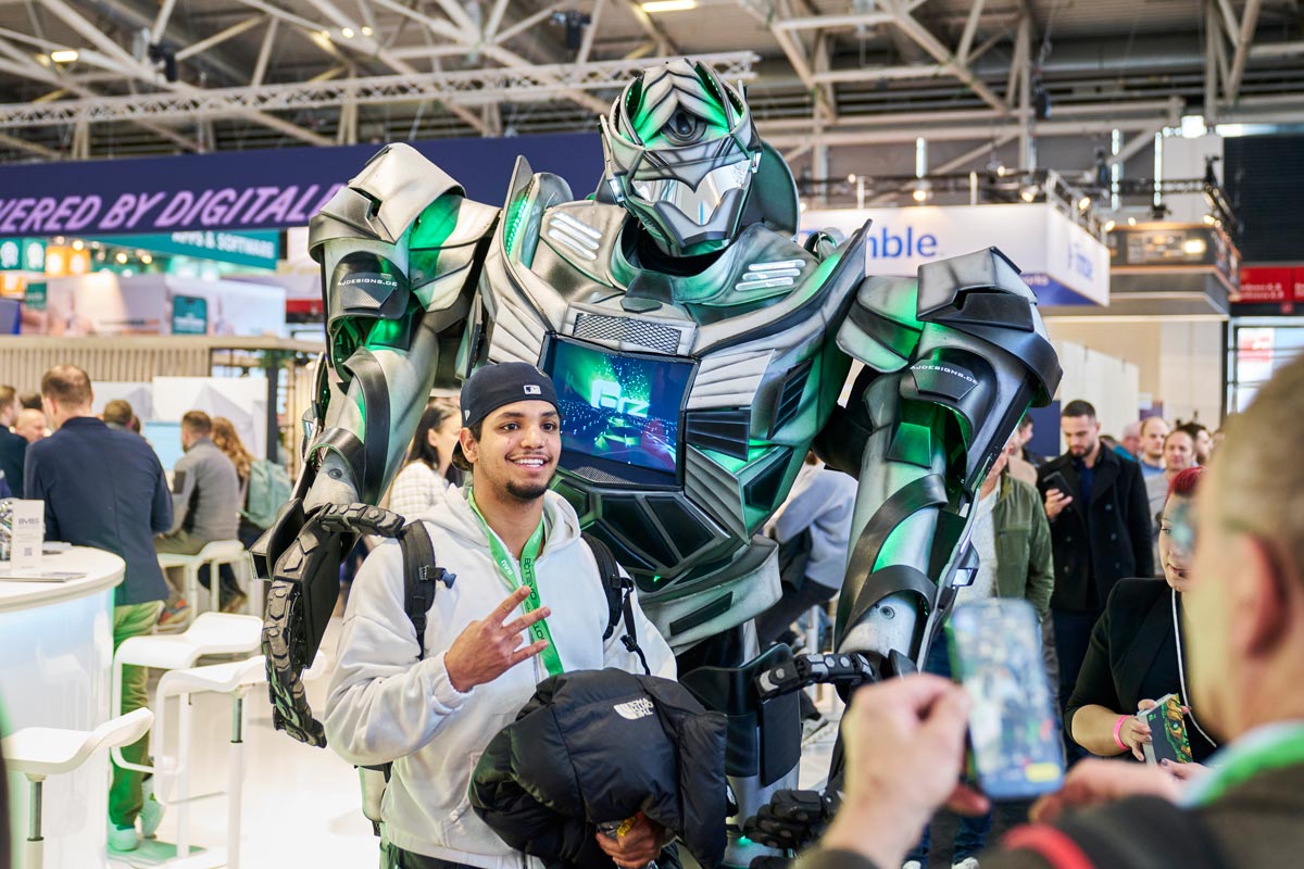 Atrakcije na štandovima na svetskom sajmu za arhitekturu, materijale i sisteme BAU 2025 / foto: Messe Munchen GmbH