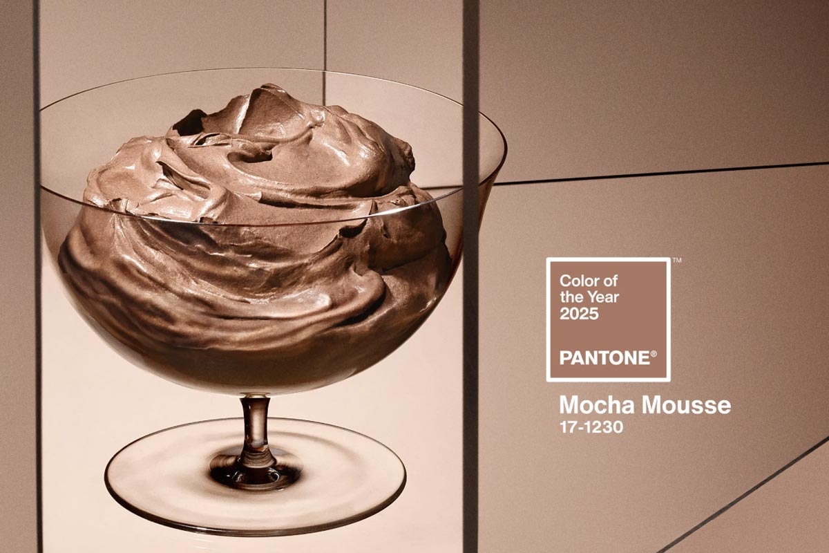 PANTONE 17-1230 Mocha Mousse odabrana za boju godine 2025 / foto: pantone.com